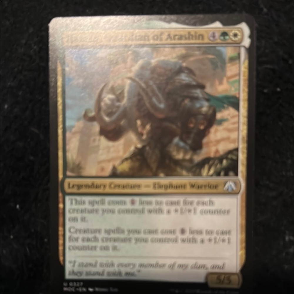 Magic Black and Gold Card Game